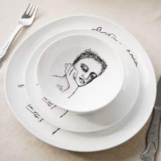 CEREAL / SOUP BOWL SET OF 4 - just a thought