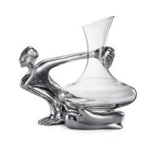 GLASS DECANTER SET  -  on the brink