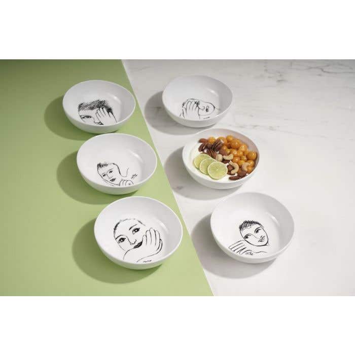 CEREAL SOUP BOWL face facts Carrol Boyes ZA