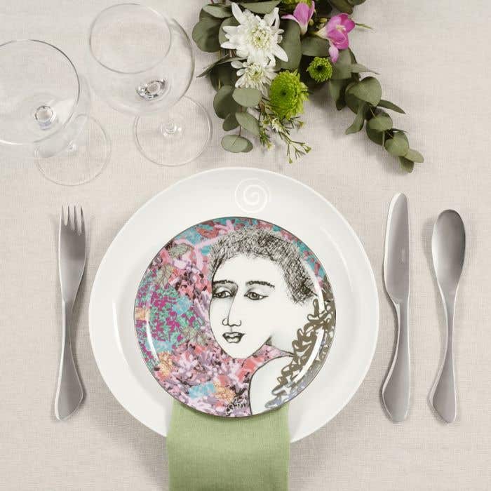 DINNER PLATE swirl Carrol Boyes ZA