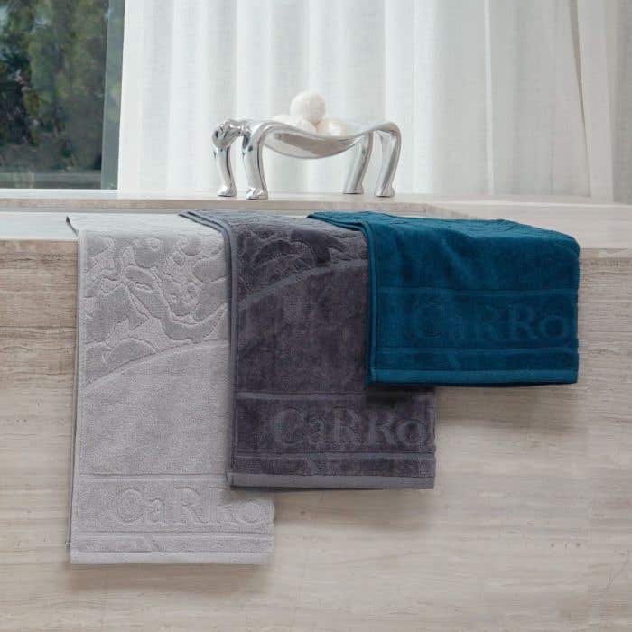 Navy and best sale gray hand towels