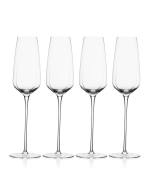CHAMPAGNE FLUTE SET OF 4 - tulip