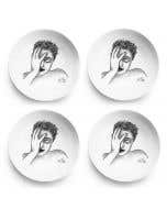 CEREAL / SOUP BOWL SET OF 4 - hidden thoughts