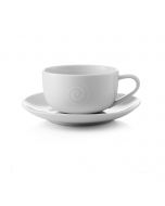 CUP AND SAUCER - swirl