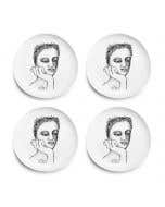 DINNER PLATE SET OF 4 - just a thought