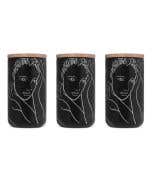 CANISTER LARGE SET OF 3 - full of grace