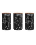 CANISTER LARGE SET OF 3 - knowing
