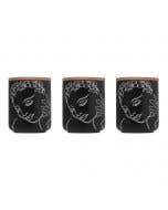 CANISTER SMALL SET OF 3 - reminisce