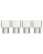 WINE GLASS SET OF 4 - wavy