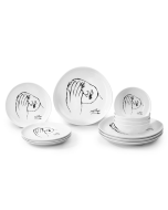 DINNERWARE 12pc SET - just a minute