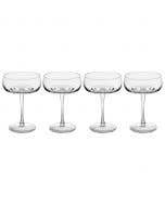 CHAMPAGNE COUPE SET OF 4 - ripple