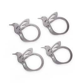 NAPKIN RING SET - hummingbird | Carrolboyes United States