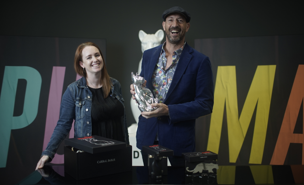 Bespoke banner showcasing custom-made products