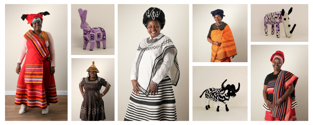 MonkeyBiz banner showcasing collection handcrafted beaded artworks